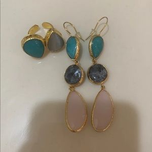 Brand new! Ring and earring set!